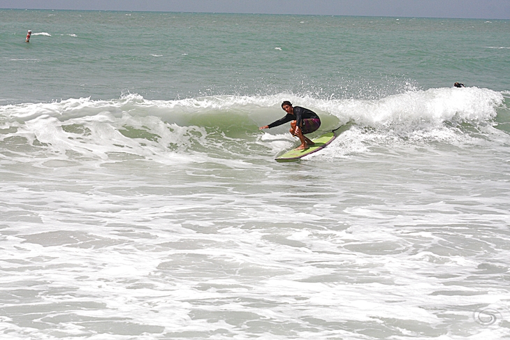 West Central Florida Gulf Surf Report Photography. Featuring photographs from standout surfing spots along the Gulf Coast. Photo taken and posted on July 15 2019, 01:35