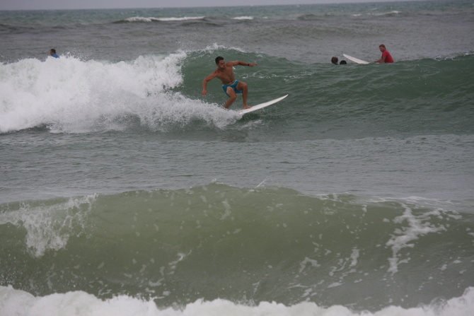 West Central Florida Gulf Surf Report Photography. Featuring photographs from standout surfing spots along the Gulf Coast. Photo taken and posted on June 08 2020, 21:09