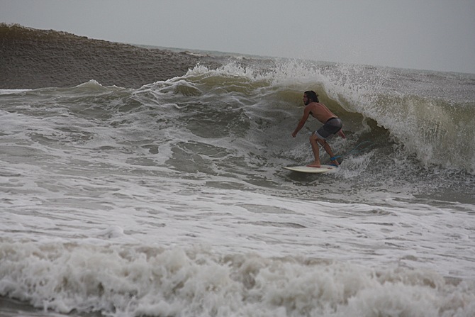 West Central Florida Gulf Surf Report Photography. Featuring photographs from standout surfing spots along the Gulf Coast. Photo taken and posted on June 08 2020, 17:39