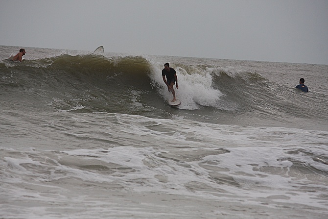 West Central Florida Gulf Surf Report Photography. Featuring photographs from standout surfing spots along the Gulf Coast. Photo taken and posted on June 08 2020, 18:15