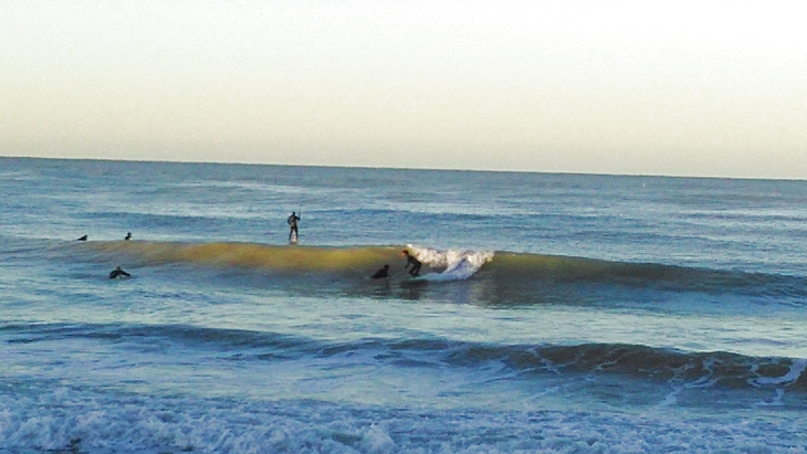 Florida surf report photo taken and posted on January 05 2020, 10:13 West Central Florida Gulf Surf Report Photography. Featuring photographs from standout surfing spots along the Gulf Coast. Photo taken and posted on January 05 2020, 10:13